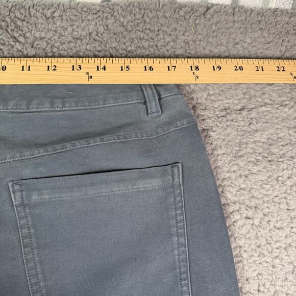 Lululemon Pants Mens 34 Blue ABC Slim Utilitech Chino Workwear Casual M5ABNS - Picture 7 of 11
